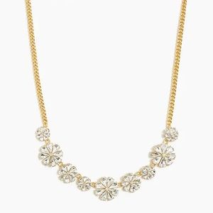 J Crew Floral Necklace